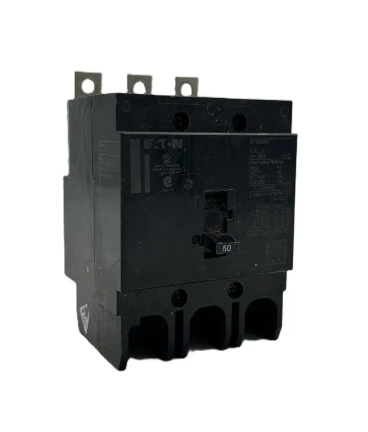 Автоматический выключатель Eaton GHB3050 THERMAL CIRCUIT BREAKER 50A, 3-Phases, 