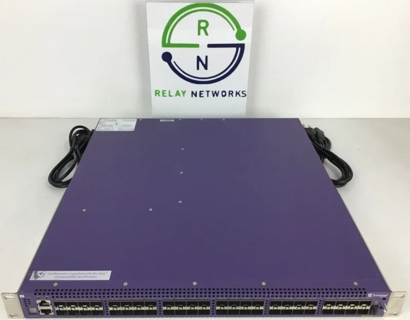 Коммутатор Extreme Networks X670-48X-BF 48-Port 10Gb SFP+ Switch 17104 1 Year — фото лота 1