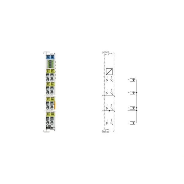 Модуль ввода-вывода Beckhoff EL4038 Analog Output EtherCAT Terminal