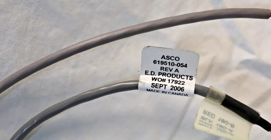 Жгут проводов 619510-054 Asco Wiring Harness Accessory Panel Group 5 619510-060  — фото лота 1