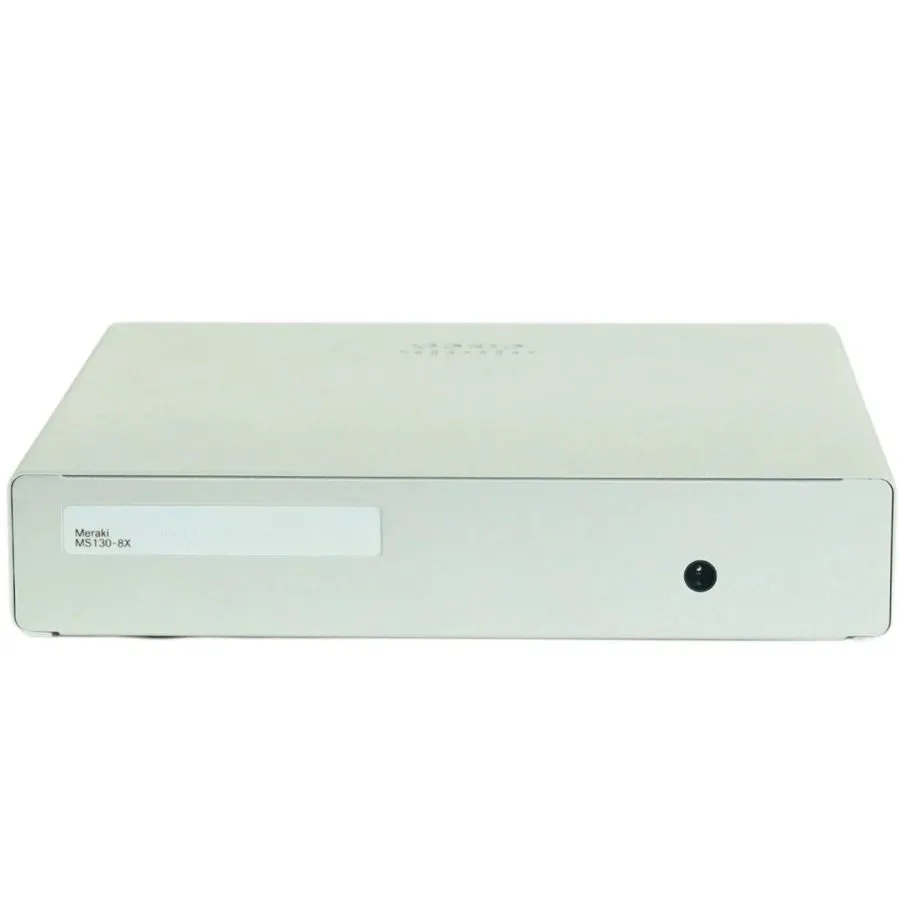 Коммутатор Cisco Meraki MS130-8X-HW Managed Switch 8-Port Gigabit PoE+ UNCLAIMED