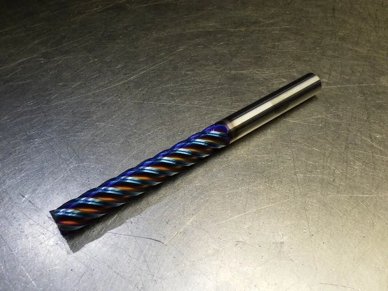 Режущий инструмент Nachi 1/4" 5 Flute Carbide Cr Endmill 1/4" Shank .06" R 41000