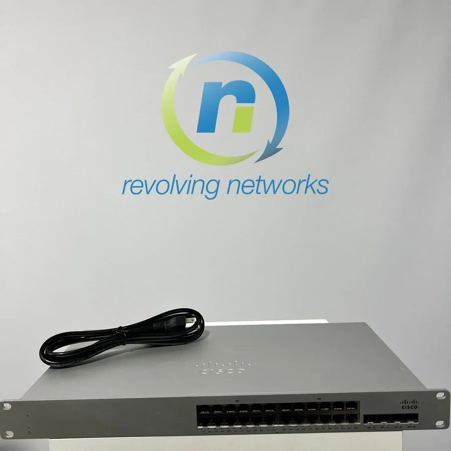 Коммутатор Cisco Meraki MS225-24 Managed Cloud Switch 24 Port Gigabit SFP+ Rackm