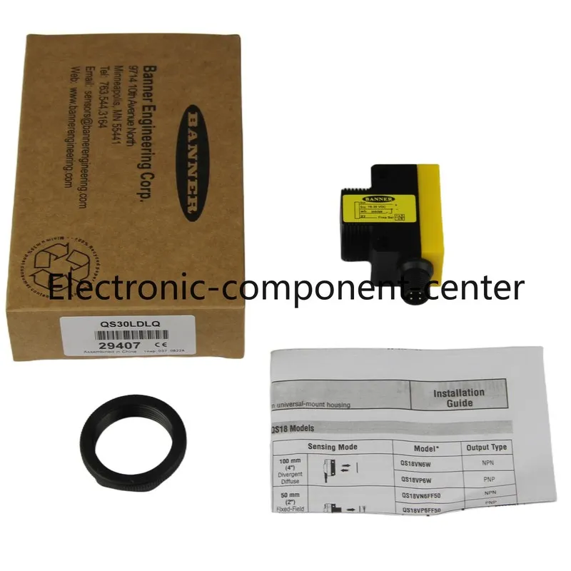 Фотоэлектрический датчик Banner QS30LDLQ Photoelectric Sensor Switch 10-30 VDC