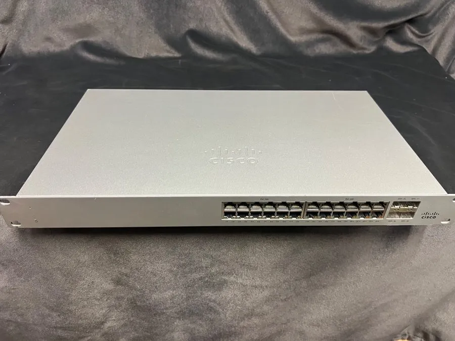 Коммутатор Cisco Meraki MS125-24P 24 Port PoE 4x SFP+ Switch Unclaimed MS125-24P — фото лота 1