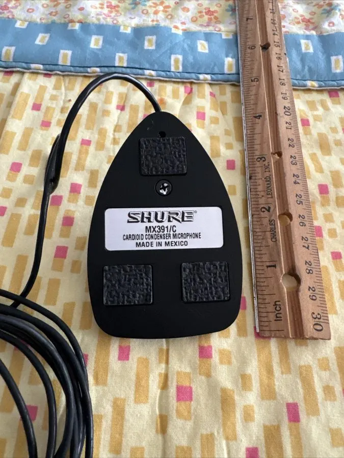 Маршрутизатор Shure MX391/C Cardioid Boundary Microphone Black