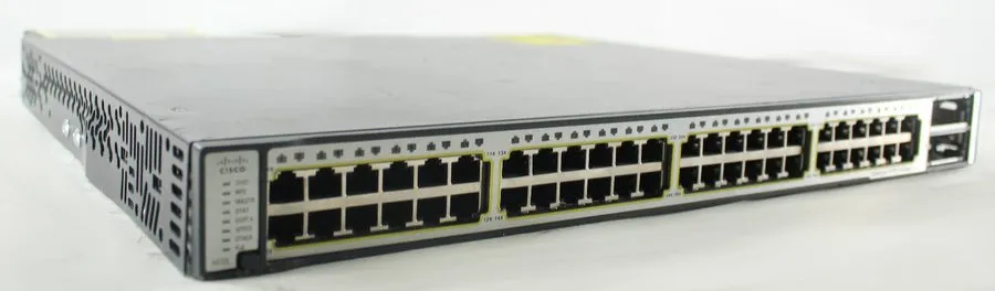 Коммутатор Cisco Catalyst WS-C3750E-48PD-SF 48-Port Gigabit PoE 2x 10GbE X2 Swit