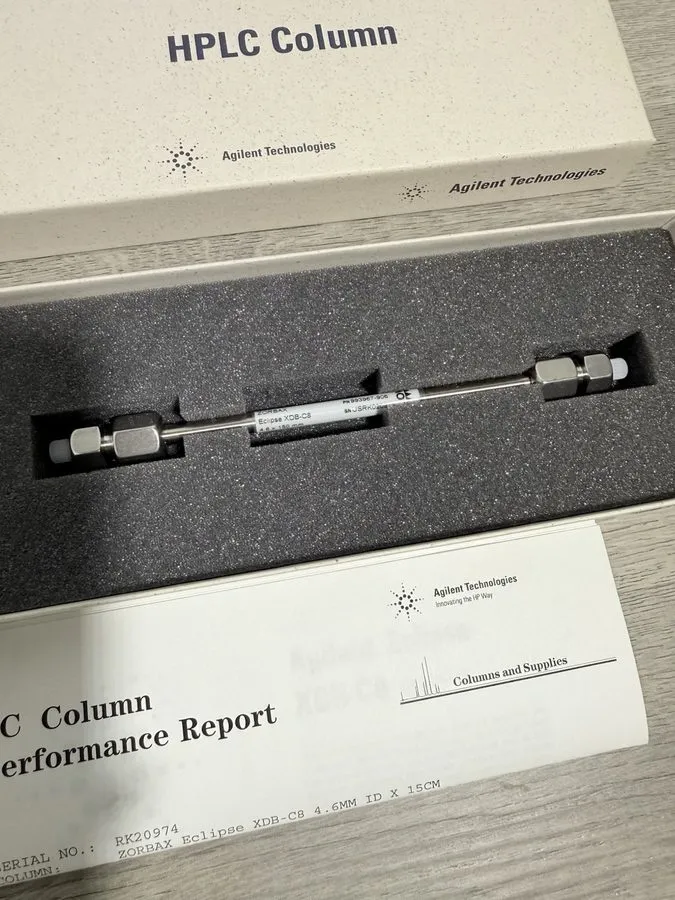 Хроматографическая колонка Agilent Zorbax Eclipse XDB-C8 4.6 x 150 mm 5 µm HPLC  — фото лота 2