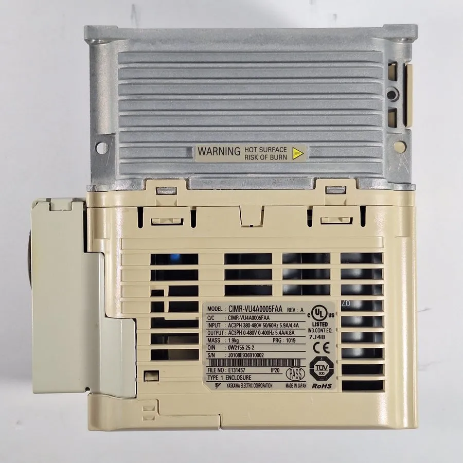 Частотный преобразователь Yaskawa V1000 AC Drive CIMR-VU4A0005FAA Rev. A 3HP 3Ph