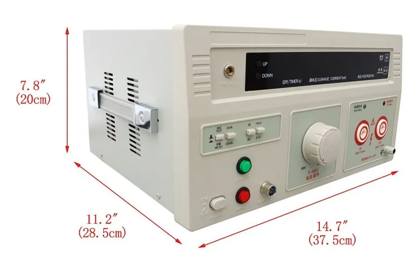 Тестер RK2671AM Withstand Insulation Tester Voltage Current Hi-Pot Inspect 0~10K