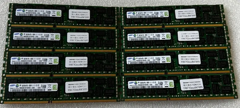 Модуль памяти Samsung M393B1K70DH0-CK0(/YK0) DDR3 1333MHz PC3-12800R 2Rx4 RDIMM 