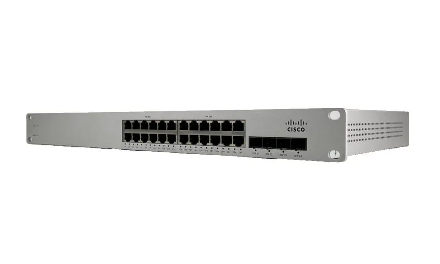 Коммутатор Cisco Meraki MS220-24P 24-Port PoE Gigabit Managed Switch Rackmount G