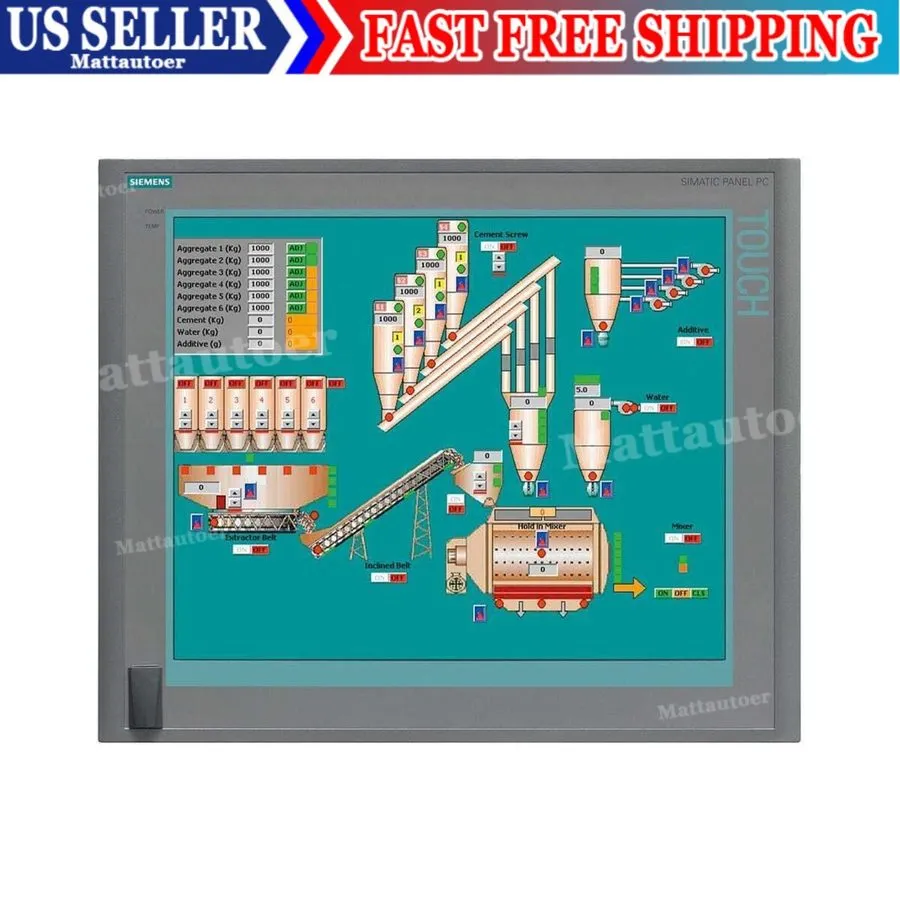 Промышленный компьютер Siemens 6AV7875-0AE10-1AC0 SIMATIC PANEL PC 677B