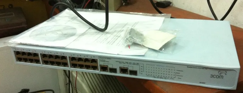 Блок питания 3Com 2426-PWR Plus3C16491 Baseline POE Switch 24-Port 10/100 & 2x G