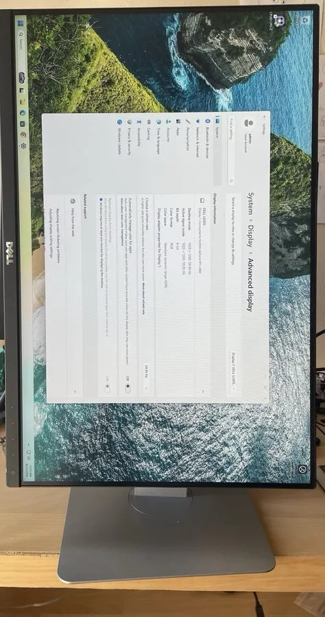 Монитор Dell UltraSharp U2415b ocfv9n 24" FHD LED Monitor 1 DP 2 HDMI GRADE B