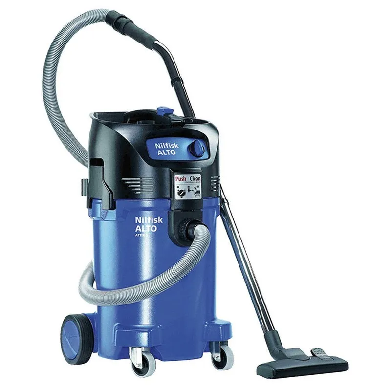Складское оборудование NILFISK 302004233 Shop Vacuum,12 gal.,Plastic,113 cfm 12A — фото лота 1