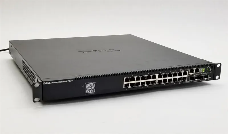 Коммутатор Dell PowerConnect 7024 24-Port Gigabit Network Switch