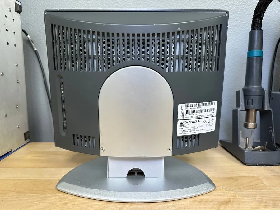 Дисплей Siemens PAMO5 MRI LCD Set (6813-P00X-00X, 10684028) 12.1" BNC Video Disp — фото лота 3