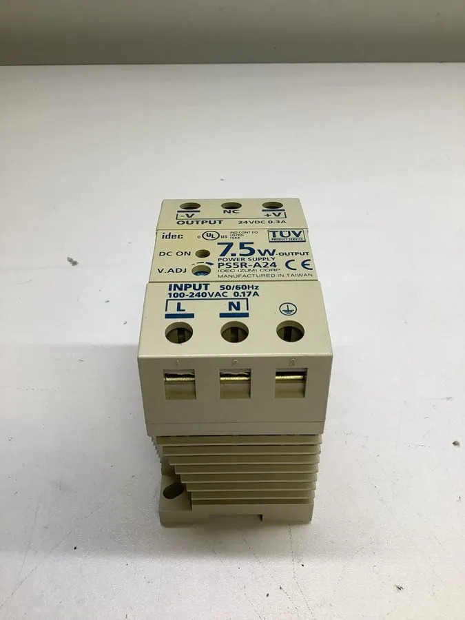 Блок питания PS5R-A24 *IDEC DIN Rail Switching Power Supply 100-240VAC In, 24VDC