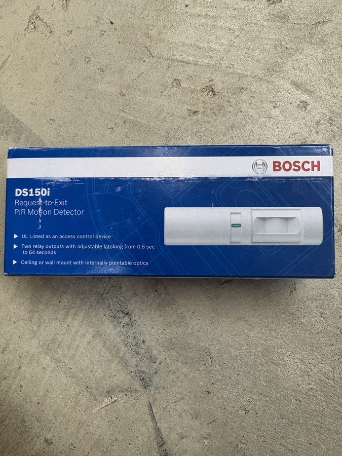 Оборудование видеонаблюдения Bosch DS150i Request-to-exit Button PIR Motion Dete — фото лота 1