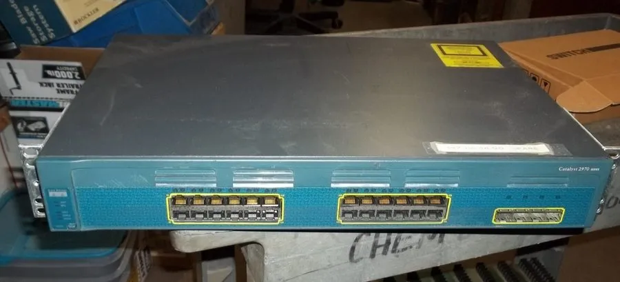 Коммутатор CISCO Catalyst 2970 Series 24 Ports WS-C2970G-24TS-E