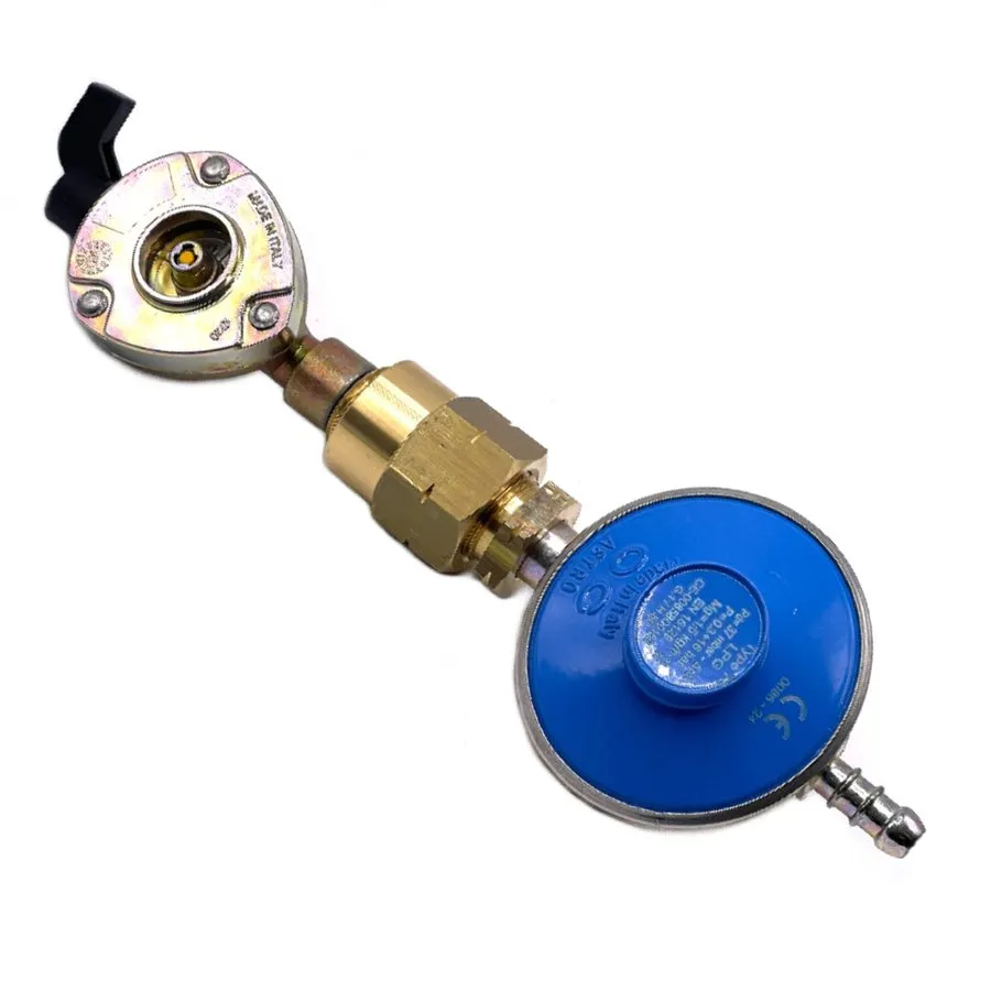 Трубопроводная арматура 20mm Clip On Gas Cylinder Adapter Set With 37Mbar GAS Re