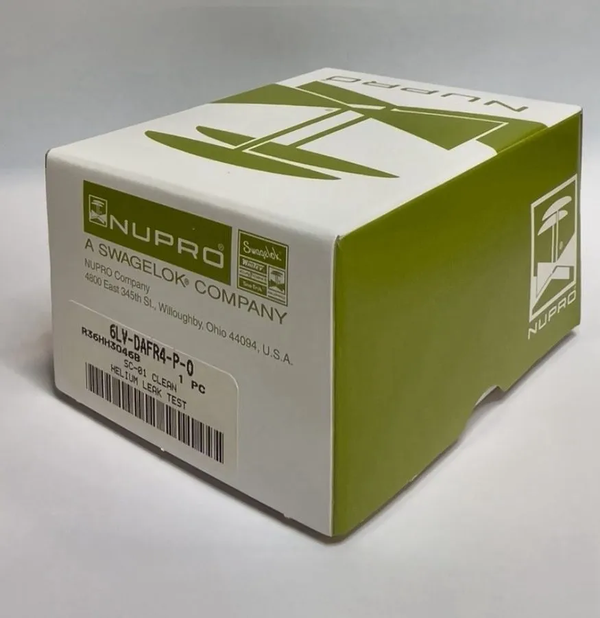 Клапан Swagelok 6LV-DAFR4-P-O Sealed Diaphragm Valve, 1/4 — фото лота 1