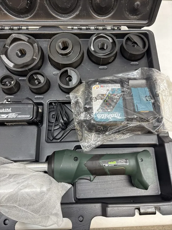 Электрооборудование Greenlee LS100X11SB4 Intellipunch 11-Ton Hydraulic Knockout  — фото лота 1