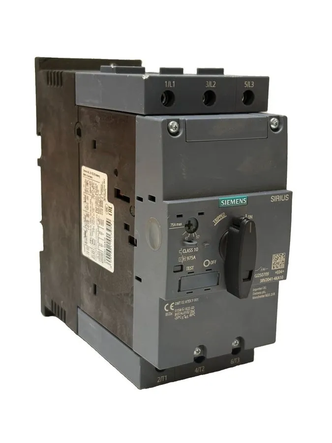 Автоматический выключатель Siemens Sirius 3RV2041-4KA10 Motor Protection Circuit — фото лота 2