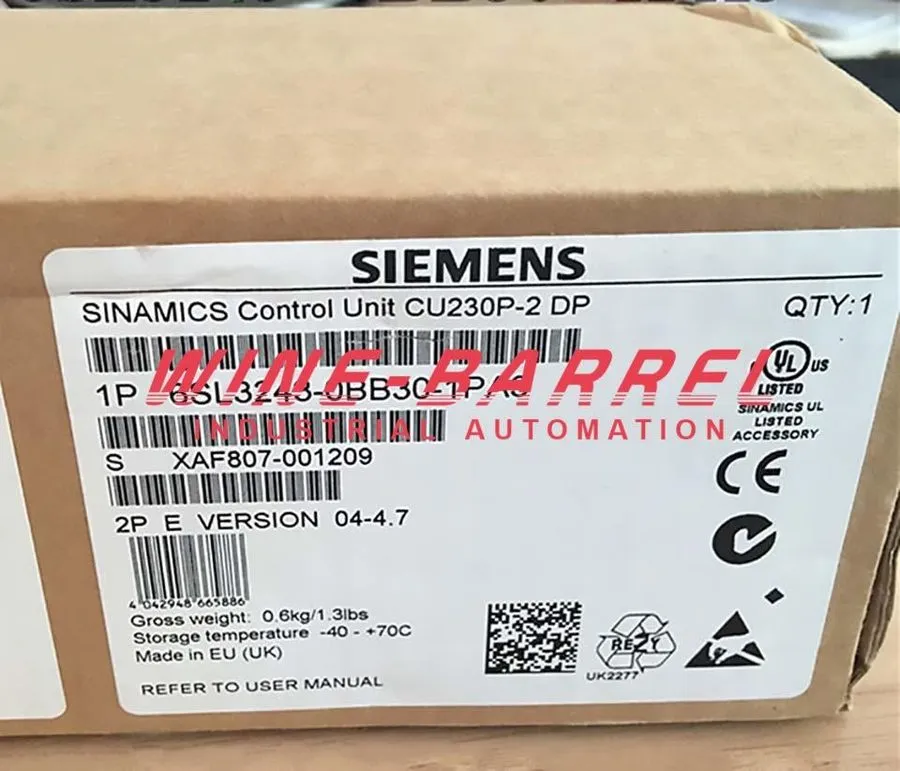Частотный преобразователь SIEMENS 6SL3243-0BB30-1PA3 SINAMICS G120 C0NTR0L UNIT