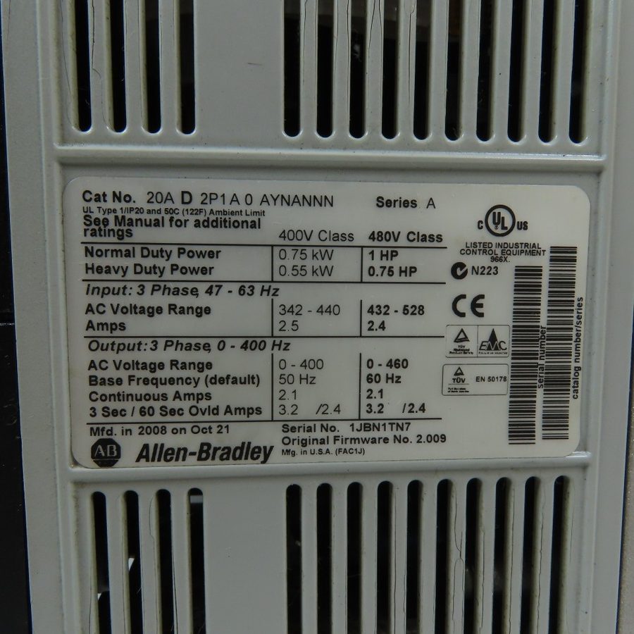 Фото лота 20AD2P1A0AYNANNN от продавца №88788