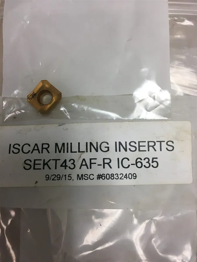 Режущий инструмент ISCAR 5601265 SEKT 43AFR-HM IC328 Square Carbide Milling Inse