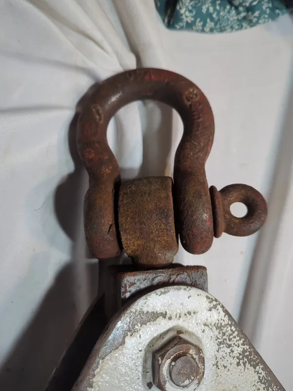 Такелажная скоба Gunnebo Johnson Snatch Block Shackle 4 Tons 1/2" Wire Rope SB4S — фото лота 2