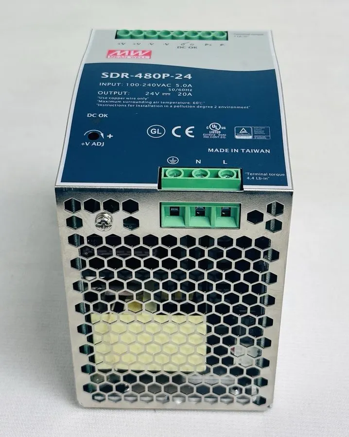 Блок питания Mean Well SDR-480P-24 DIN Rail Power Supply 24VDC 20A 480W Parallel
