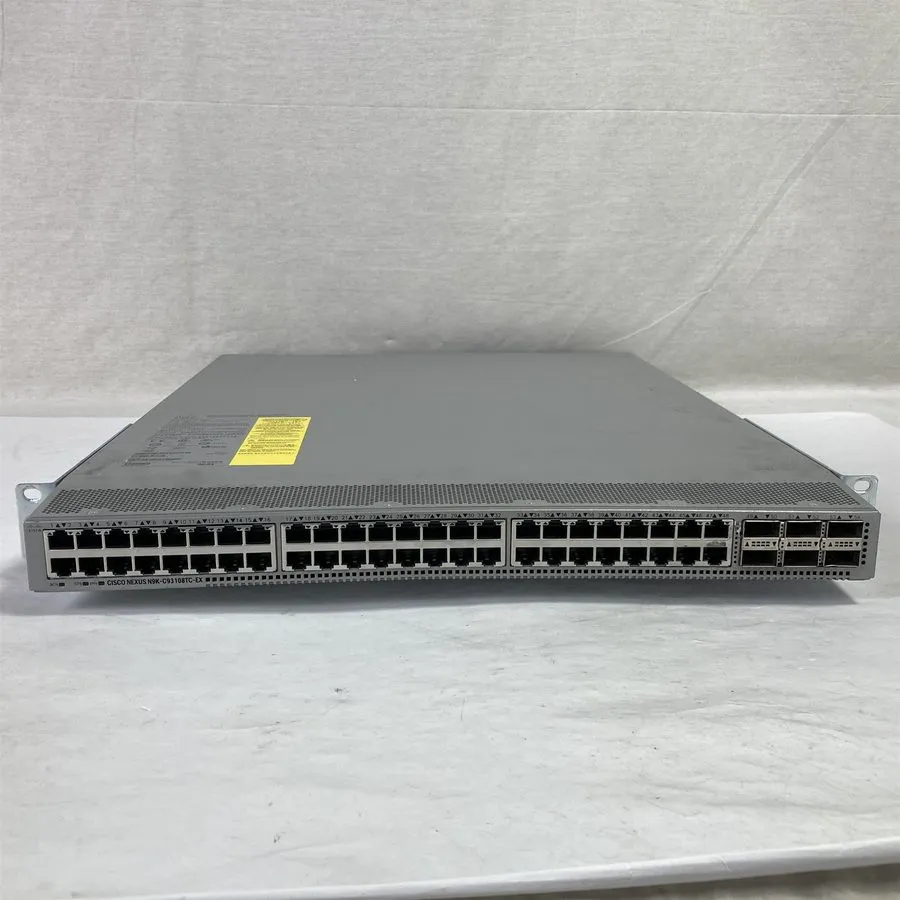 Трансивер Cisco N9K-C93108TC-EX 9000 48-Port 10GBase-T 6-Port 100G QSFP28 2 AC