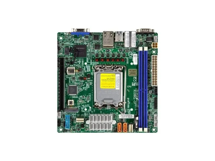Материнская плата SuperMicro X13SCL-IF Motherboard Mini-ITX,Catlow,UP,RPL-E Xeon — фото лота 1
