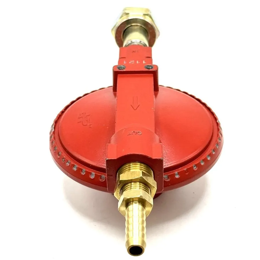 Трубопроводная арматура PROPANE GAS REGULATOR WITH GAUGE 37MBAR SCREW ON BBQ CAM