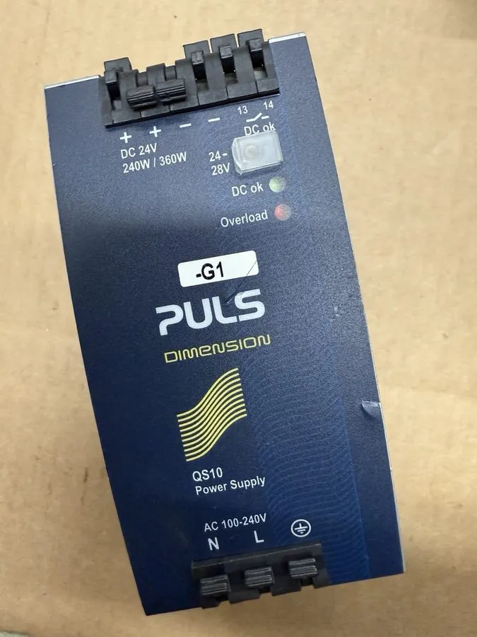 Блок питания PULS QS10.241 240W 10A Single Phase DIN Rail Power Supply 24-28VDC