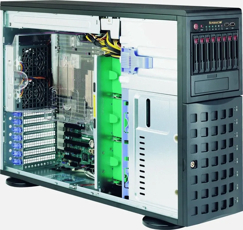 Сервер Supermicro SYS-7048R-C1RT Barebones Tower Server