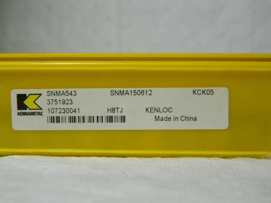 Режущий инструмент Kennametal Carbide Machining Tooling insert SNMA543 SNMA 15 0