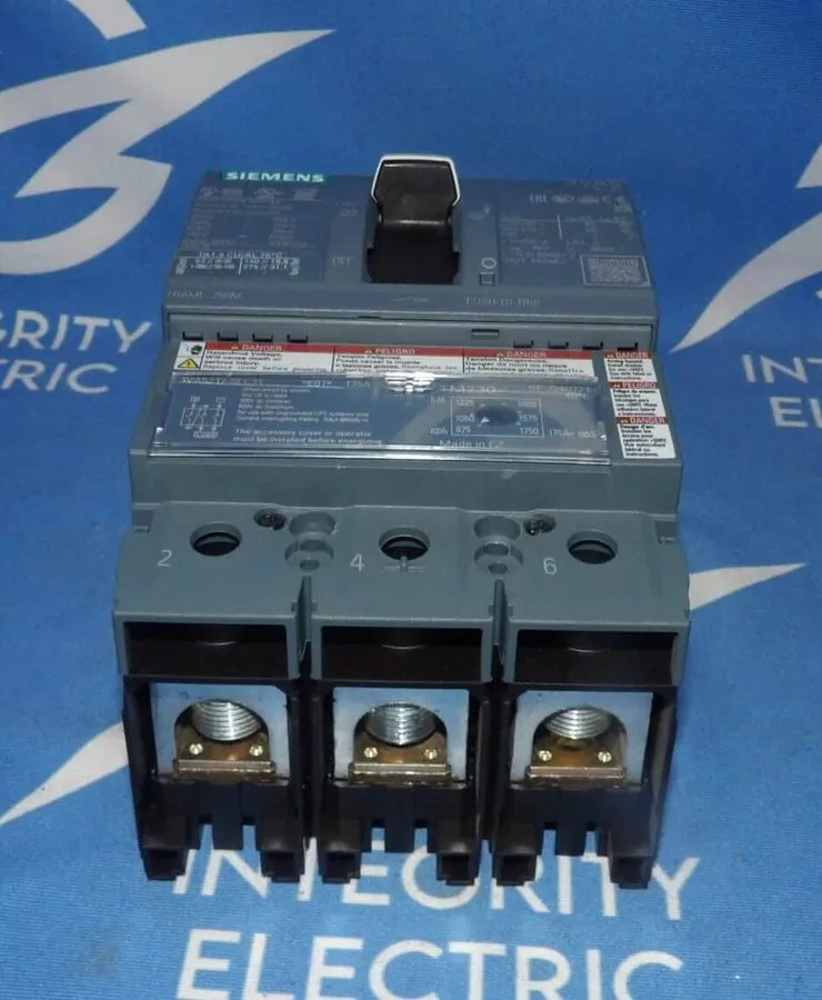 Автоматический выключатель Siemens 3VA5217-5EC31-0AA0 175Amp 3-Pole Circuit Brea