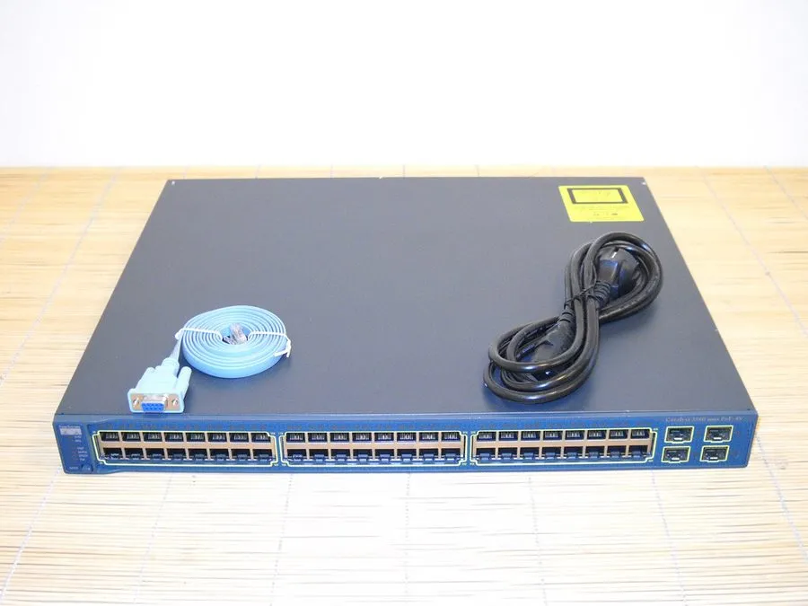 Коммутатор Cisco WS-C3560-48PS-E 3560 48 port POE switch. 90 Day's