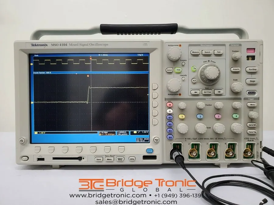 Осциллограф Tektronix MSO4104 1GHz 4 Channel 5GS/s Mixed Signal Oscilloscope