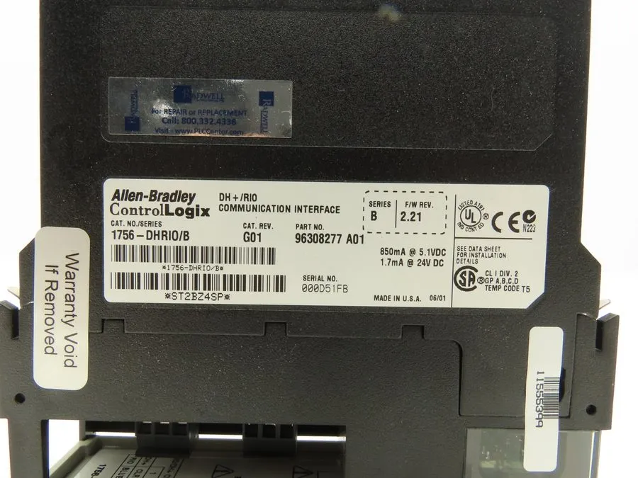 Коммуникационный модуль Allen Bradley 1756-DHRIO/B ControlLogix Communication In