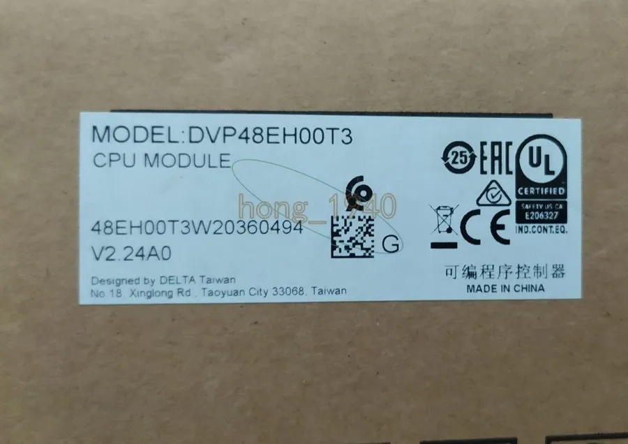 ПЛК Delta DVP-48EH00T3 PLC