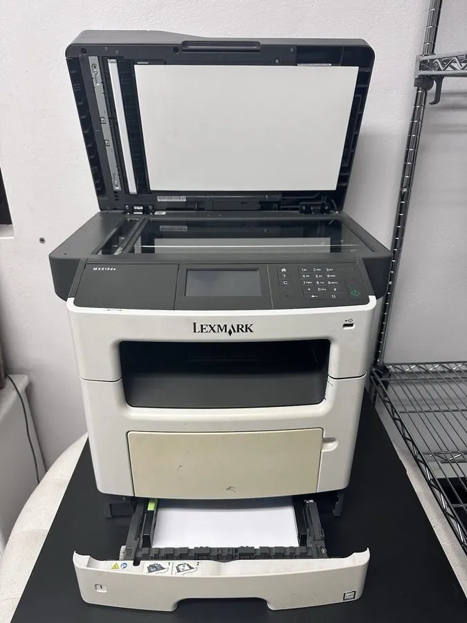 Лазерный принтер Lexmark MX310DN All-In-One Duplex Laser Printer, No Toner — фото лота 2