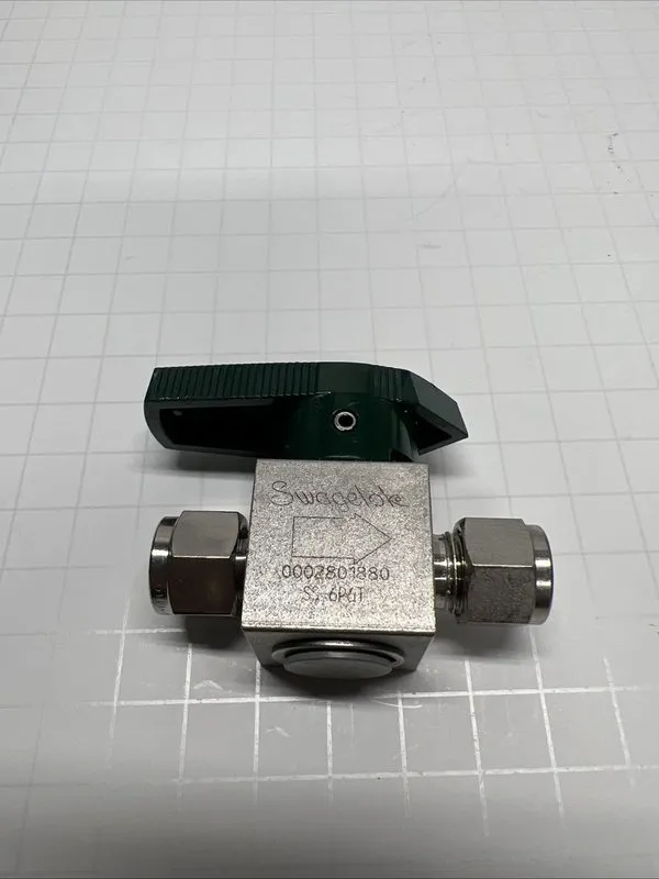 Клапан Box Of 2 Swagelok SS-6P6T Manual Stainless Plug Valve 3/8in