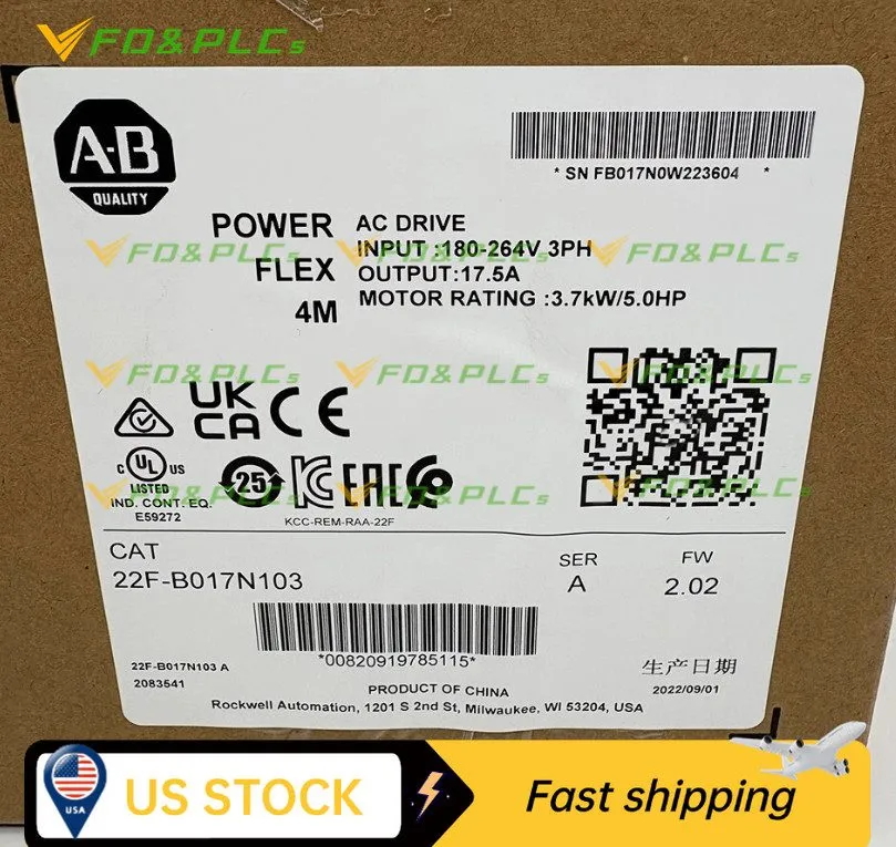 Сервопривод Allen Bradley 22F-B017N103 Kinetix Servo Drive