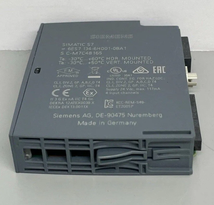 Модуль ввода-вывода Siemens Simatic S7 Analog Input ET 200SP 6ES7134-6HD01-0BA1