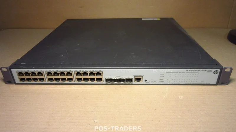 Коммутатор HP JE007A V1910-24G-POE 365W 24-Port Gigabit Smart Managed PoE Switch